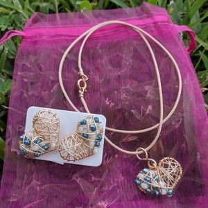 Earrings + Earrings. 14k Gold.